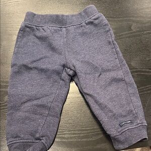 Calvin Klein Kids Fleece Blue Sweatpants